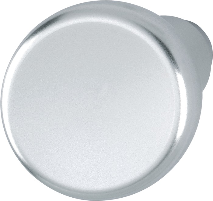 HOPPE 578344 Knopflochteil 54 Aluminium F1 / naturfarbig Vierkant 8 mm