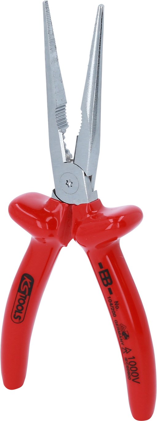 KS Tools 117.1291 1000V Flachrundzange, 200mm