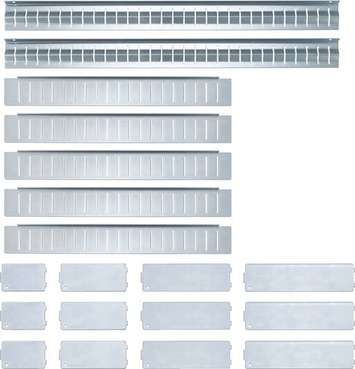KS Tools 875.9940 Schubladen-Einteiler-Satz, 23-tlg.