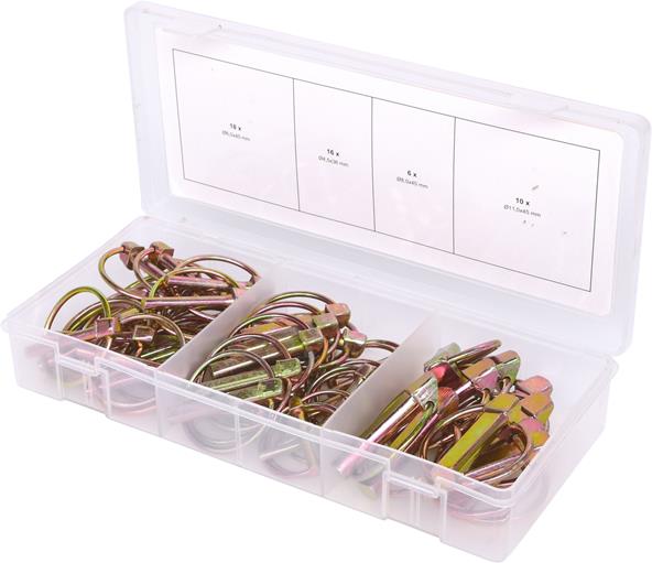 KS Tools 970.0550 Sortiment Klappsplinte, 50-tlg.