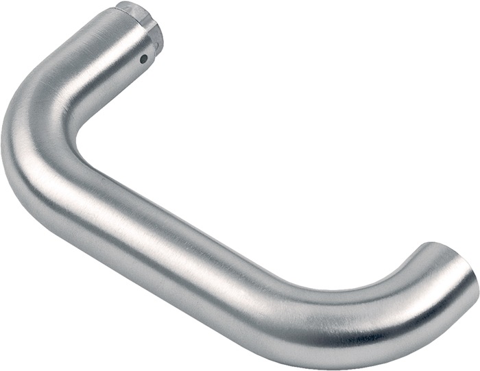 HOPPE 3289989 Türdrückerlochteil Paris E138Z Edelstahl matt Vierkant 8 mm DIN li