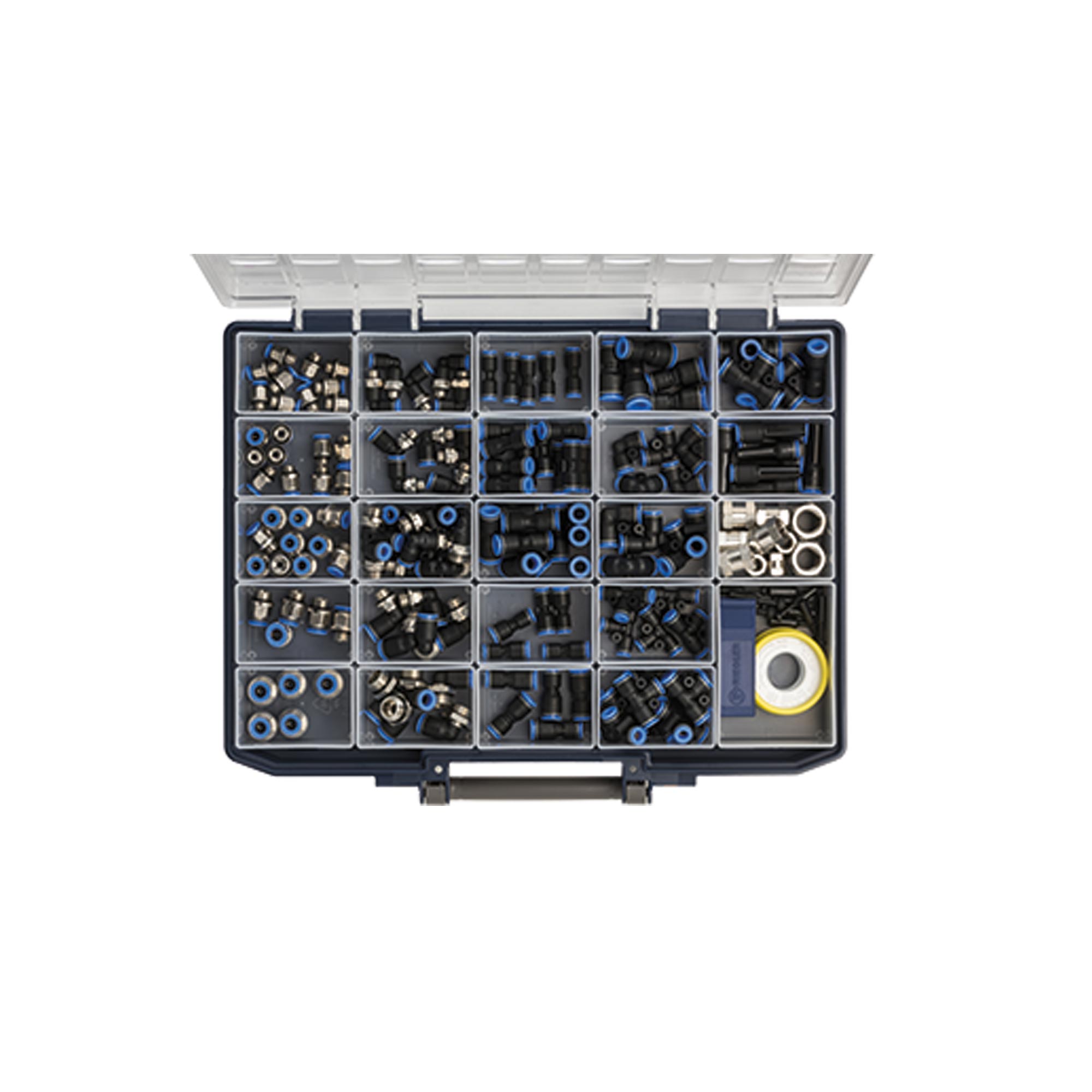 RIEGLER 109907 Sortimentsbox Blaue Serie 171 teilig