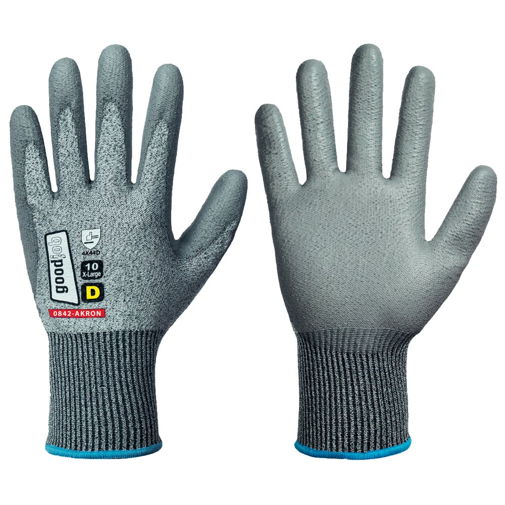Gr .11 *AKRON* GOODJOB® HANDSCHUHE grau *AKRON* GOODJOB® GLOVES