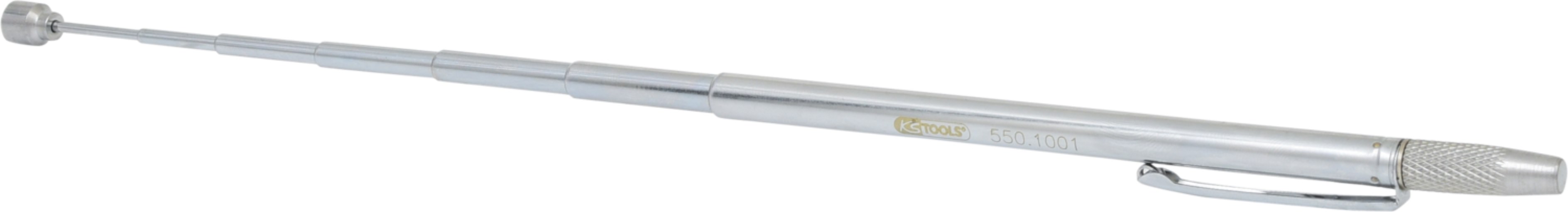 KS Tools 550.1001 2in1 Teleskop-Magnethalter mit Waschdüsen-Reinigungs- und Eins