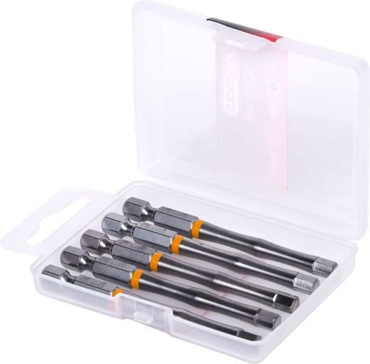 KS Tools 918.3461 1/4'' TORSIONpower Bit Innen6kant, 75mm, 5mm, 5er Pck