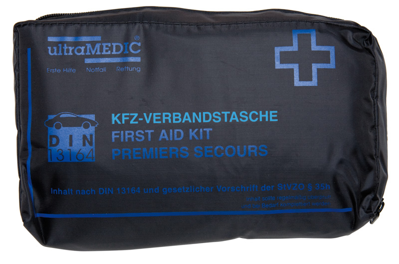KFZ - VERBANDTASCHE, INHALT NACH  DIN 13164:2022
