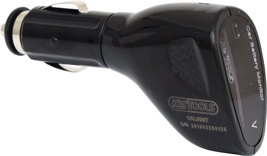 KS Tools 150.0997 12V/24V Zigarettenanzünder-Steckdosen Testgerät