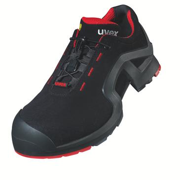 Uvex 8516346 1 support Halbschuhe S3 85163 schwarz, rot Weite 12 Größe 46