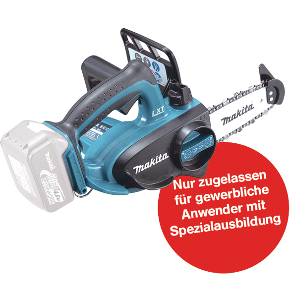 MAKITA DUC122Z Top Handle Akku-Kettensäge 18V (ohne Akku+Ladegerät) 5m/s 11,5cm