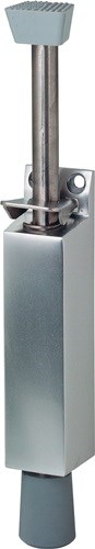 KWS 104502 Türfeststeller 1045.02 Aluminium silberfarbig lackiert Hubhöhe 90 mm