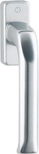 HOPPE 790609 Fenstergriff London 013/U34 Aluminium 32 mm F1 / naturfarbig Standa
