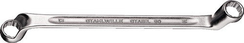 STAHLWILLE 41041013 Doppelringschlüssel 20 10 x 13 mm 220 mm tief gekröpft