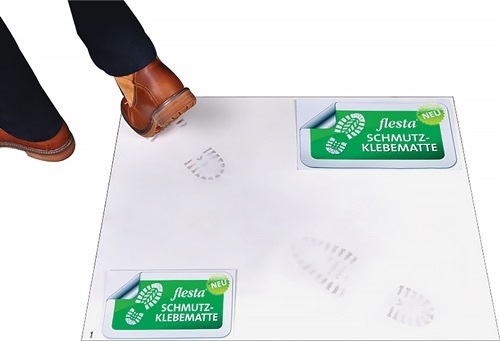 BÖCK 30030117 Schmutzmatte klebend natur Folie L610xB760xS2,3mm