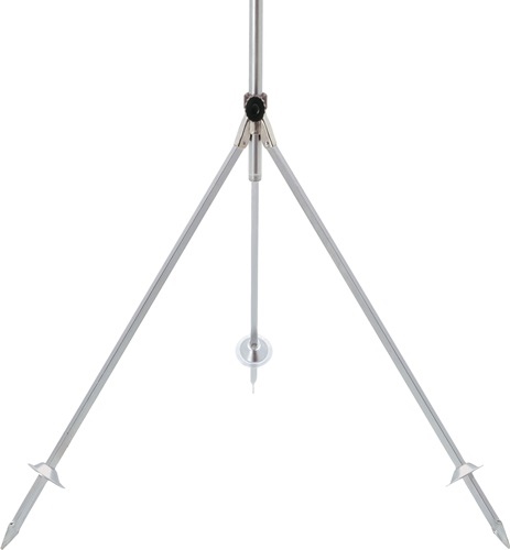 GEKA 57.5680.9 Dreibeinstativ  2xG3/4'' AG Stahl verzinkt mit Standspitzen