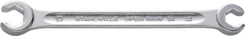 STAHLWILLE 41080810 Doppelringschlüssel 24 8 x 10 mm 145 mm mit 6kant