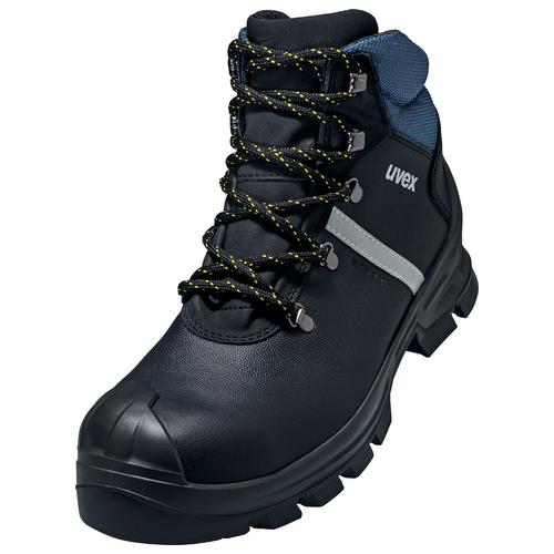 Uvex 6512335 2 construction Stiefel S3 65123 schwarz, blau Weite 12 Größe 35