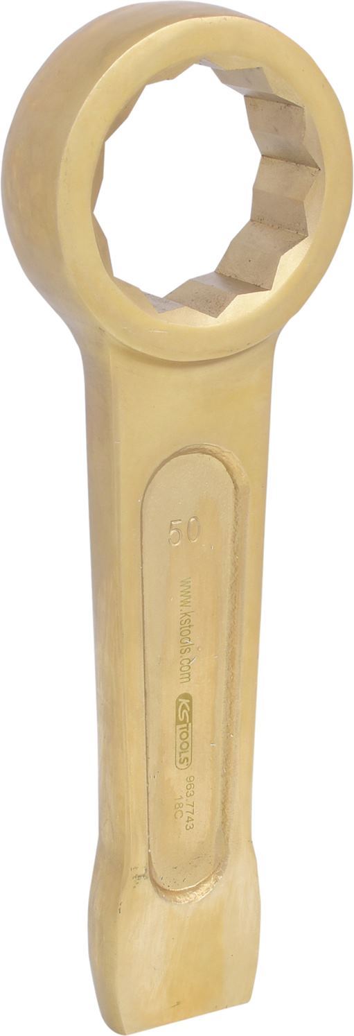 KS Tools 963.7743 BRONZEplus Schlag-Ringschlüssel 50 mm