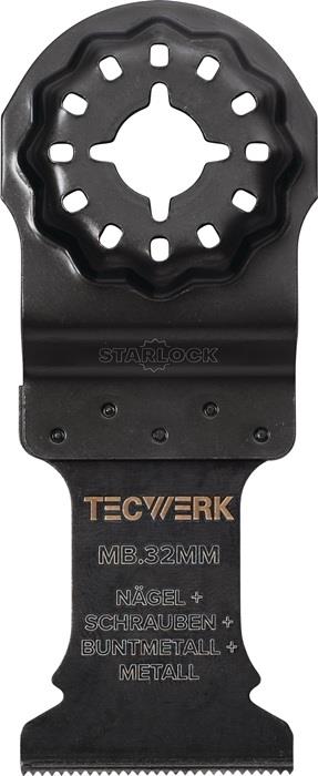 TECWERK  Tauchsägeblätter  Breite 32 mm Eintauchtiefe 29 mm 1 St. Starlock