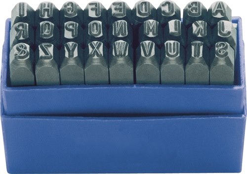 KUKKO 329-203 Schlagbuchstaben-Satz 329 27-teilig Großbuchstaben A - Z Schrifthö