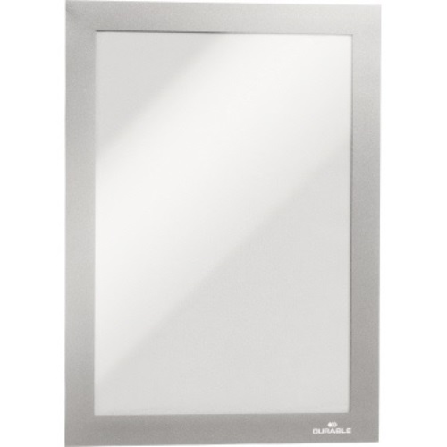 DURABLE Magnetrahmen DURAFRAME 487123 DIN A5 silber 2 St./Pack.