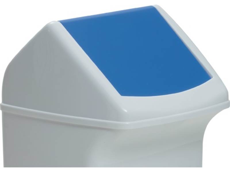DURABLE 1801574014 Deckel  Polyethylen blau passend für Abfallsammler 40 l mit E