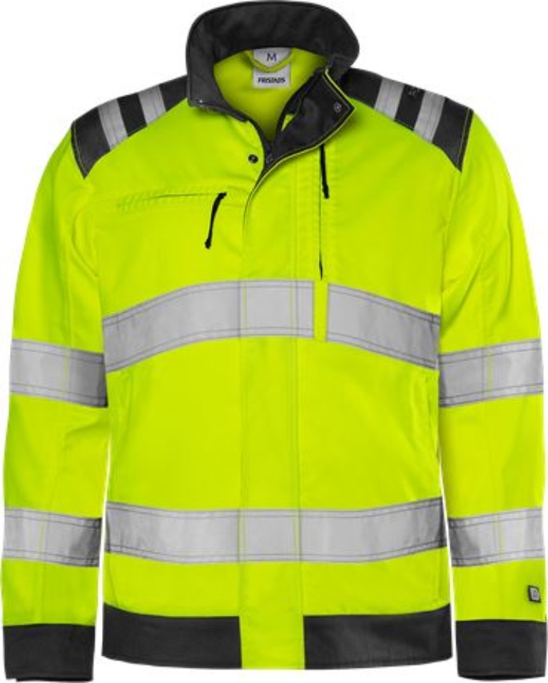 Fristads Kansas 131976-196 High Vis Green Jacke Kl. 3 4067 GPLU Gr.5XL Warnschut