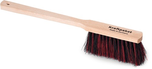 KRAFTPAKET 212970 Handfeger  Arenga / Elaston Länge 450 mm mit Holzrücken