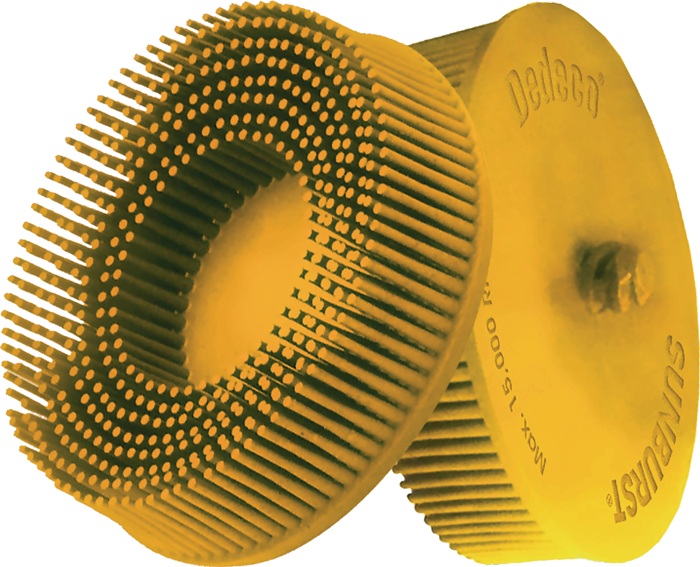 TYROLIT 34570188 Radialbürstenscheibe Sunburst Ø 76 mm Körnung 80 A80 COARSE PRE