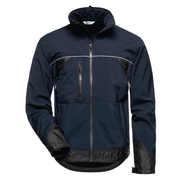 ELYSEE  Softshelljacke GAMMA Größe L marine/schwarz