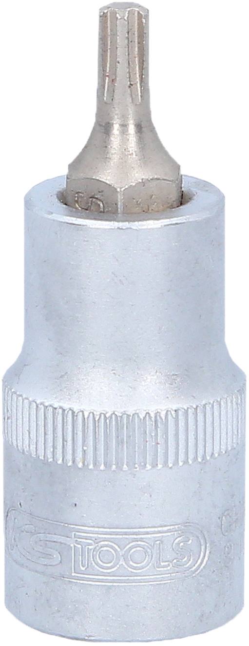 KS Tools 911.4511 Bit-Stecknuss für RIBE®-Schrauben, M5, Länge 55 mm