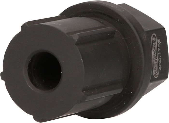 KS Tools 460.1755 Gewinderohr-Einstellstecknuss für Knorr-Bremssättel, 24 mm