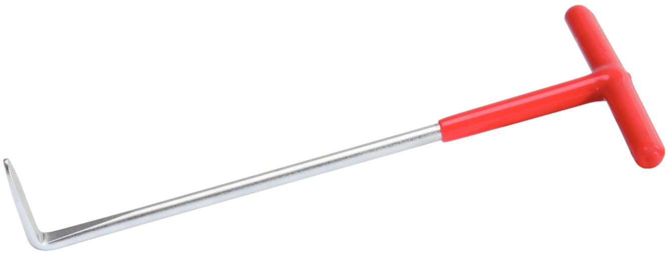 KS Tools 150.1241 Spezial-Auspuff-Hakenwerkzeug für Ringgummis