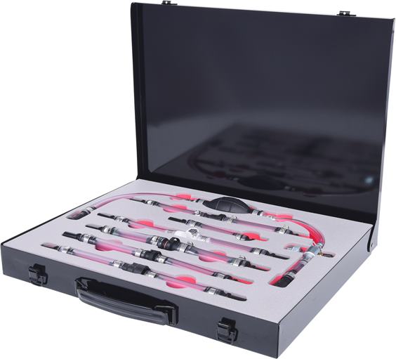 KS Tools 150.9030 Diesel-Entlüftungs-/Vorbefüllungs-Satz, 7-tlg.