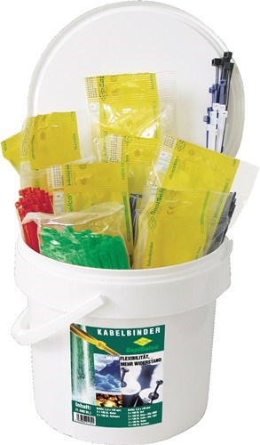 SAPISELCO 105-120RP Kabelbinder-Set  1500-teilig Polyamid 6.6