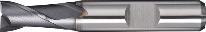 TECWERK 2000866108 Bohrnutenfräser DIN 327D TypN D.4mm HSS-Co8 TiCN Weldon Z.2 k