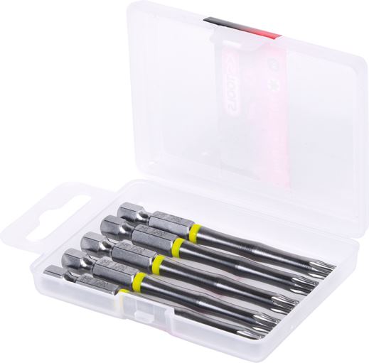 KS Tools 918.3576 1/4'' TORSIONpower Bit Torx, 75mm, T30, 5er Pck