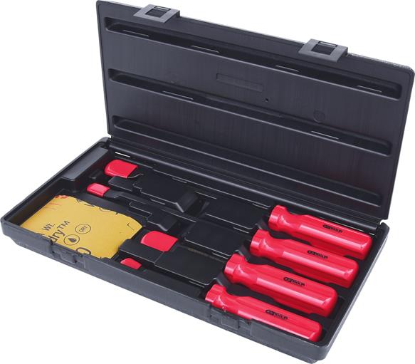 KS Tools 907.2230 Dichtungsschaber-Satz, 4-tlg.