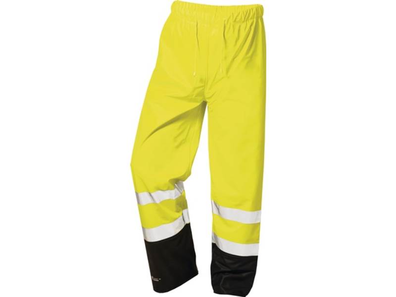 NORWAY 2370-4 Warnschutzregenhose Dirk Größe XXL gelb/schwarz