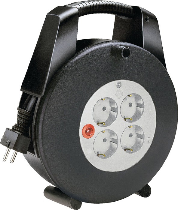 BRENNENSTUHL 1094200 Kabelbox  15 m H05VV-F 3 x 1,5 mm² 4 Schutzkontaktsteckdose
