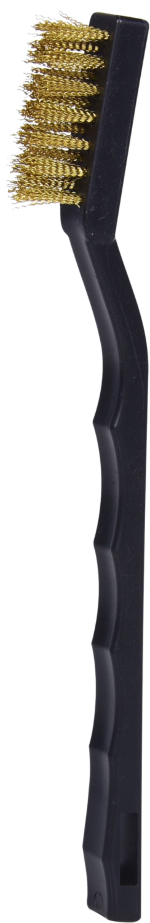 KS Tools 201.2316 Messingdraht Zündkerzen-Drahtbürste-2-reihig, 170mm