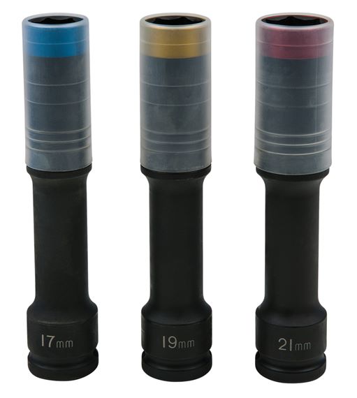 KS Tools 515.0622 SlimPOWER Alu-Felgen Kraft-Stecknuss-Satz, extra lang