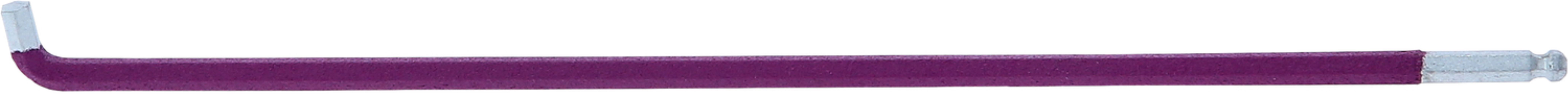 KS Tools 151.4423 Kugelkopf-Innensechskant-Winkelstiftschlüssel, XL, 2,5 mm, 108