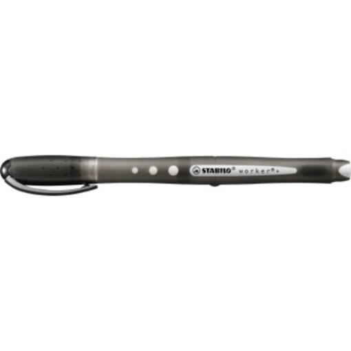 STABILO Rollerball worker colorful 2019/46 0,5mm Kappenmodell sw