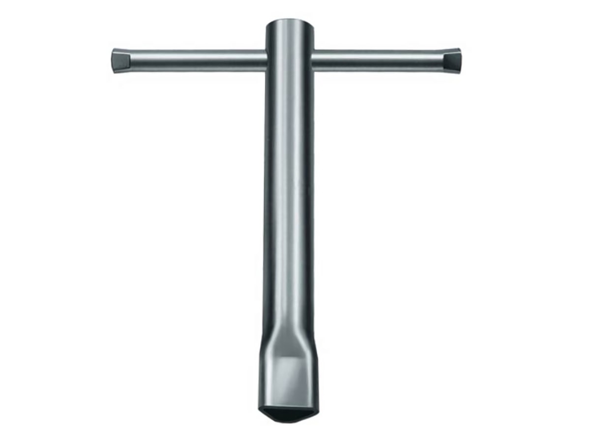 AMF 44412 Dreikantsteckschlüssel DIN 22417 A Gr.M16 Länge 180 mm verzinkt