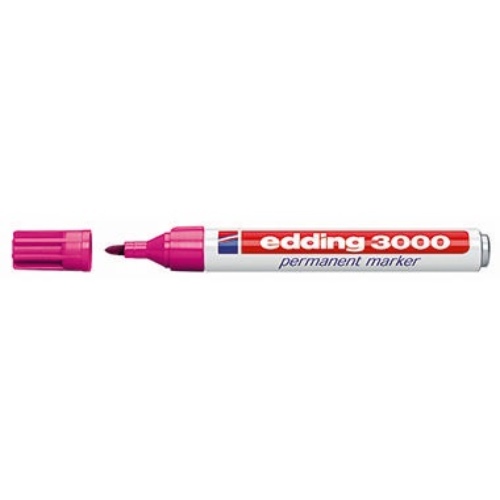 edding Permanentmarker 4-3000009 1,5-3mm Rundspitze rosa