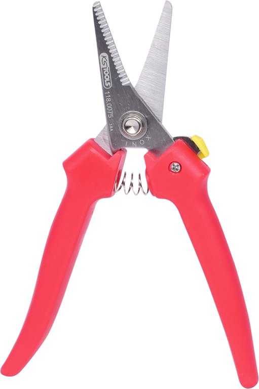 KS Tools 118.0075 Universalschere, verzahnt, 145mm