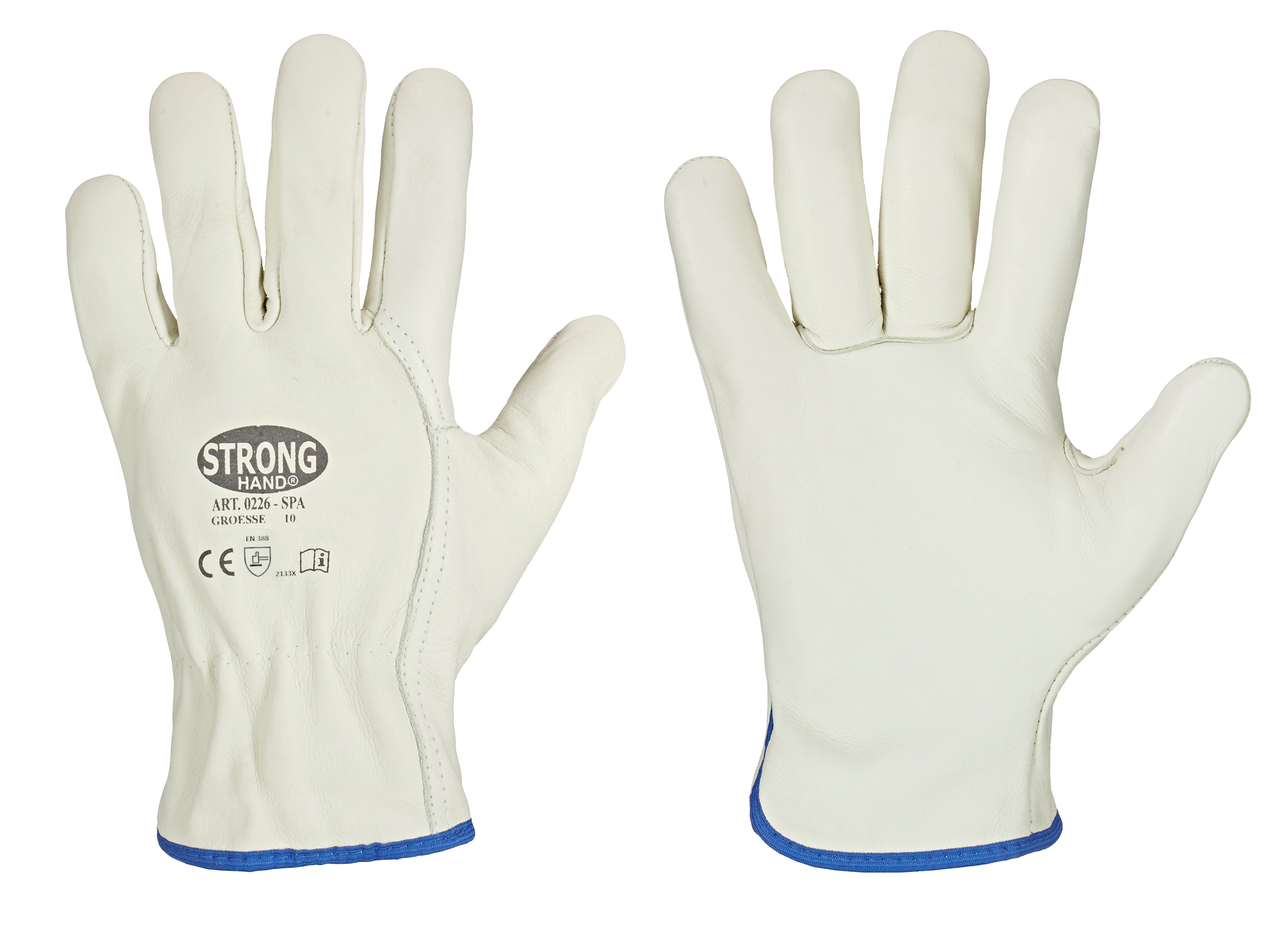 Gr .11 *SPA* STRONGHAND® HANDSCHUHE beige *SPA* STRONGHAND® GLOVES