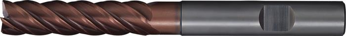 TECWERK 2000866566 Schaftfräser D.10mm Einsatz-L.35mm VHM TiAlN HB Z.5 ext.lang