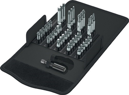 WERA 5057450001 Bitsortiment Bit-Safe 43 Universal 1 43-teilig PH/PZD/TX
