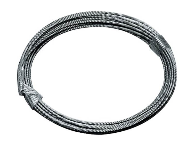 Drahtseil D. 4,0 mm Länge 30 m 7 x 19 Mindestbruchkraft 9,38 kN Edelstahl